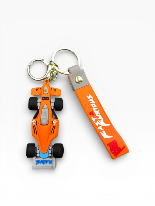 BIGMAN F1 Racing Car Silicon Keychain