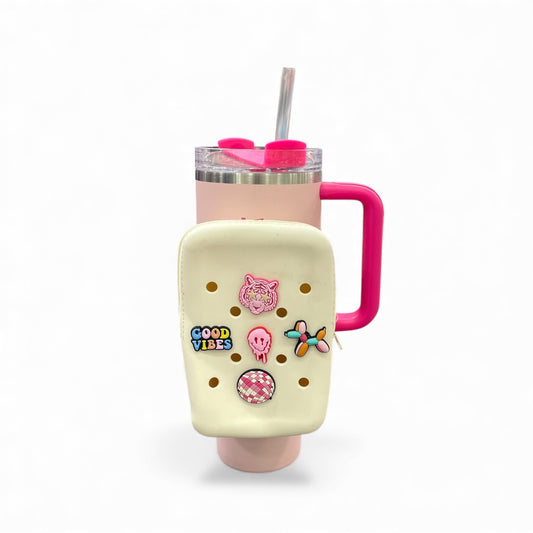 BIGMAN White Tumbler Holder Bag