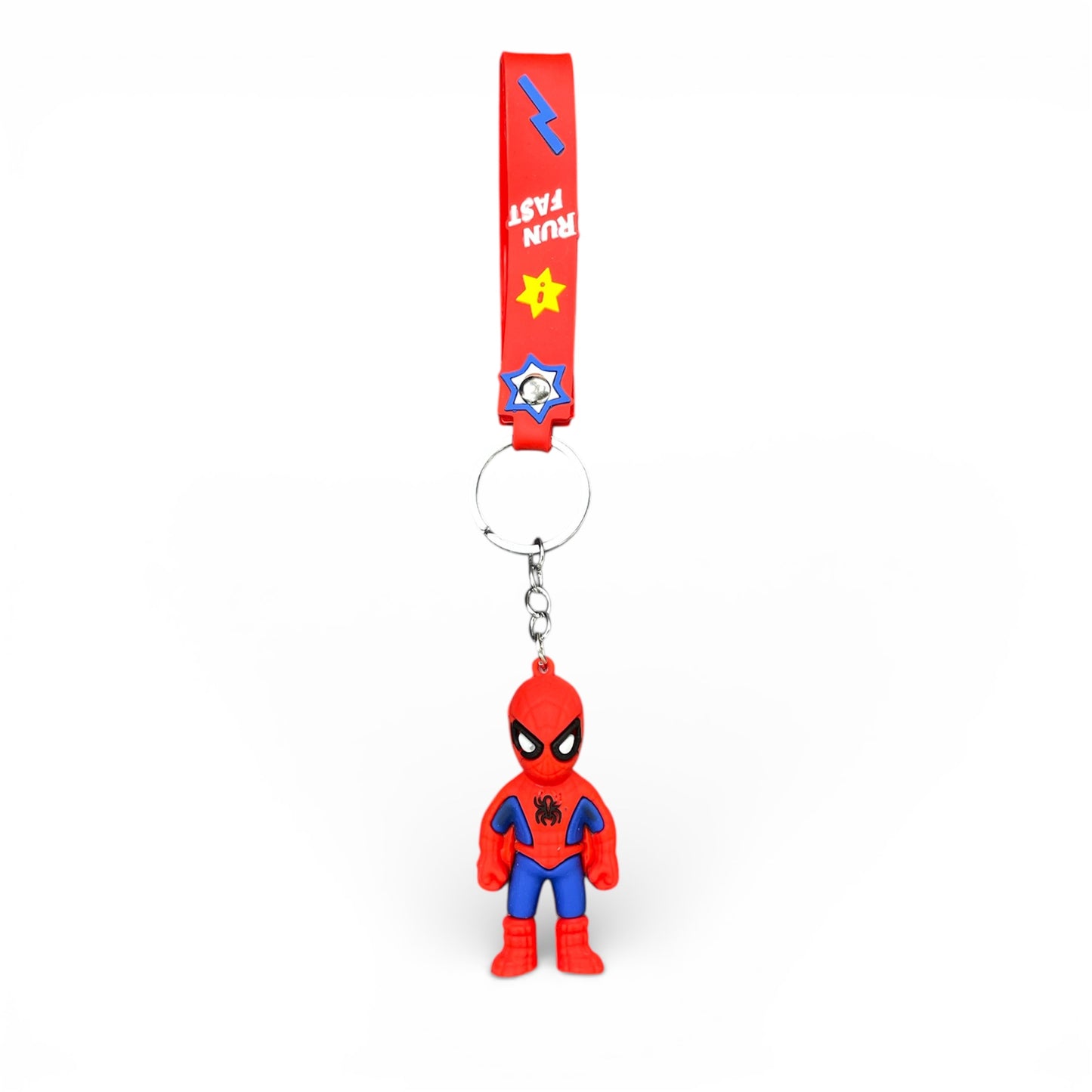 BIGMAN Spider Man Character Rubber Keychain
