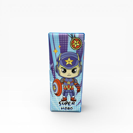 BIGMAN Captain America 3D Super Hero Double Sided Pencil Box