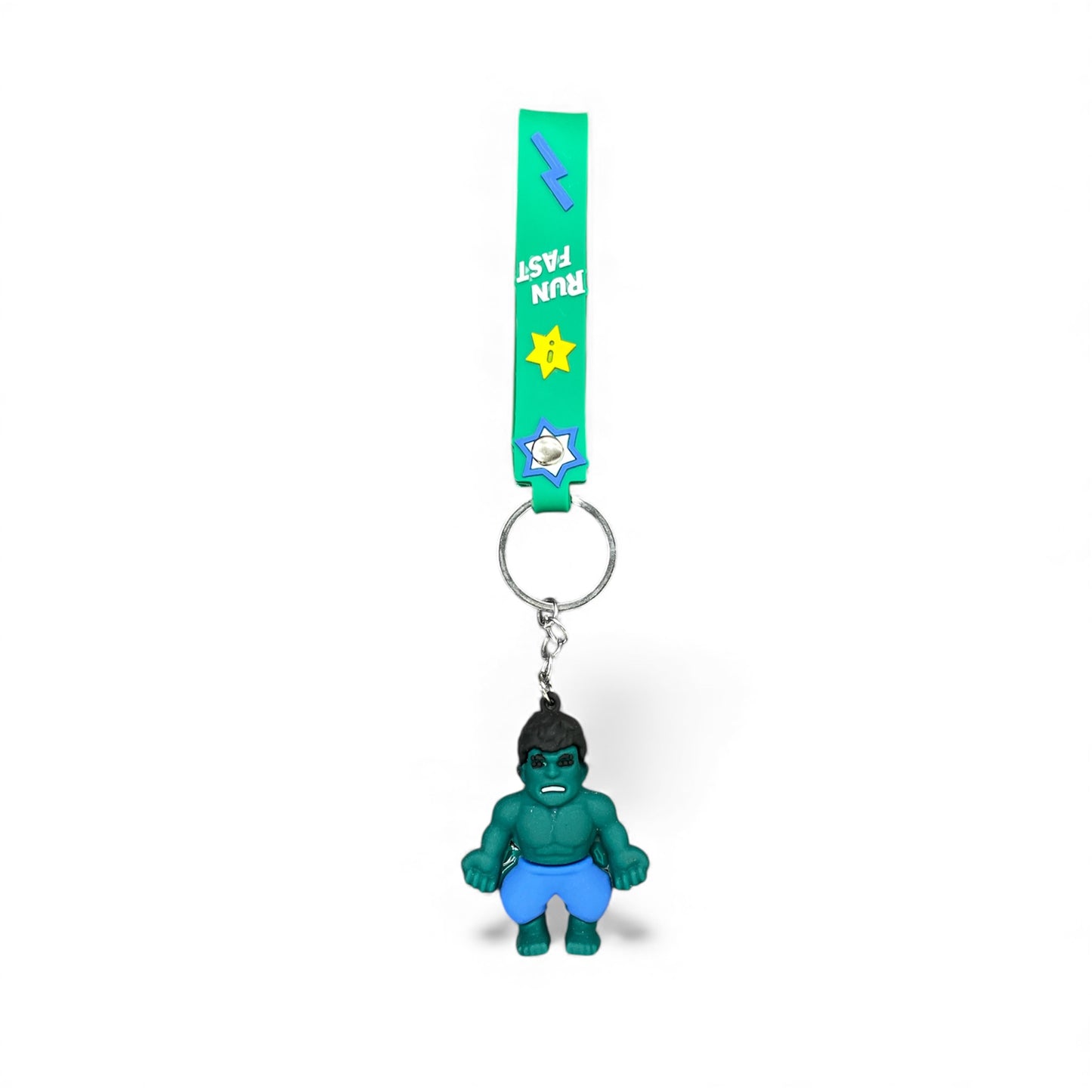 BIGMAN Hulk Character Rubber Keychain
