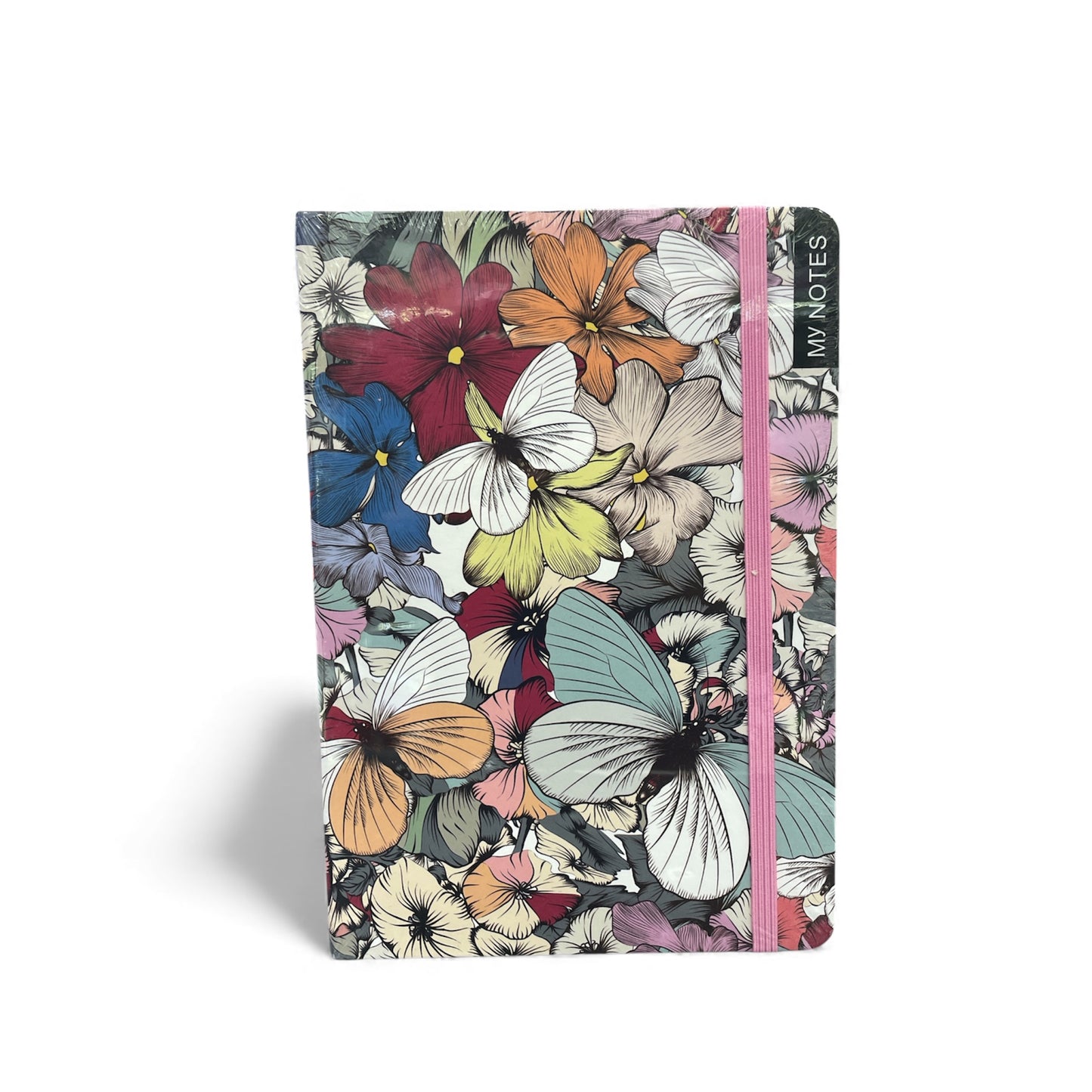 BIGMAN Floral and Butterfly Cover Design Notebook