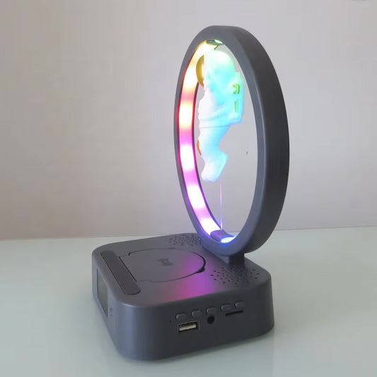 BIGMAN Spaceman Multi-functional Speaker 6-in-1 Levitation Speaker Mobile Phone Holder Magnetic Wireless Charger