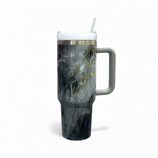 BIGMAN Marble Edition Grey Tumbler 40oz