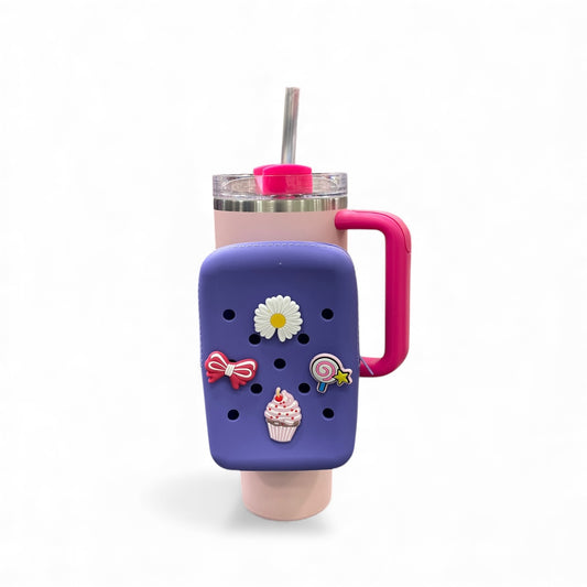 BIGMAN Purple Tumbler Holder Bag