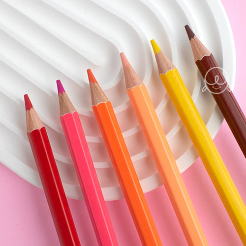 BIGMAN Special Pink Collection Color Pencil pack of 12