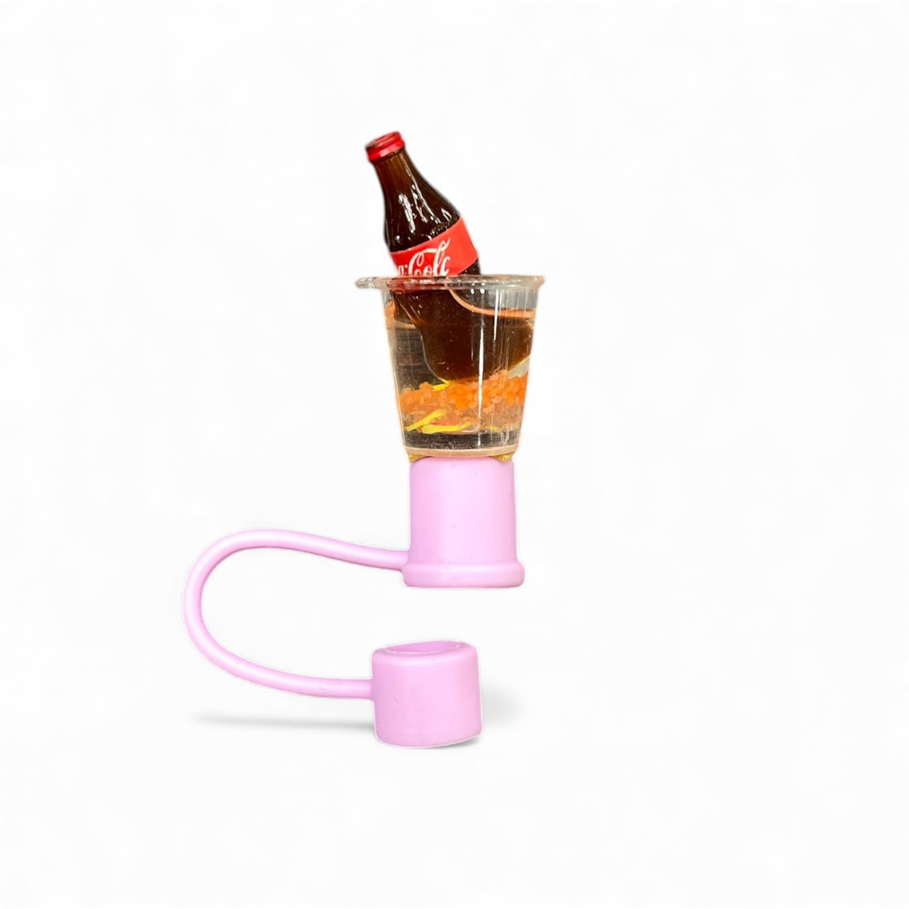 Cold drinks Style Silicon Straw Topper