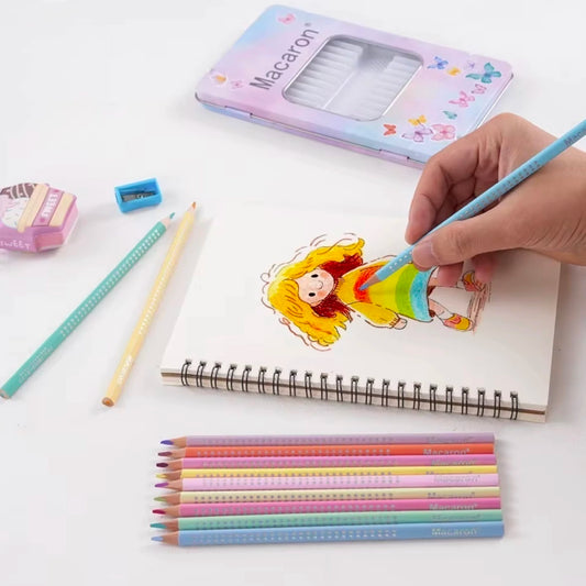 BIGMAN Macaron Light Color Pencil Pack Of 12