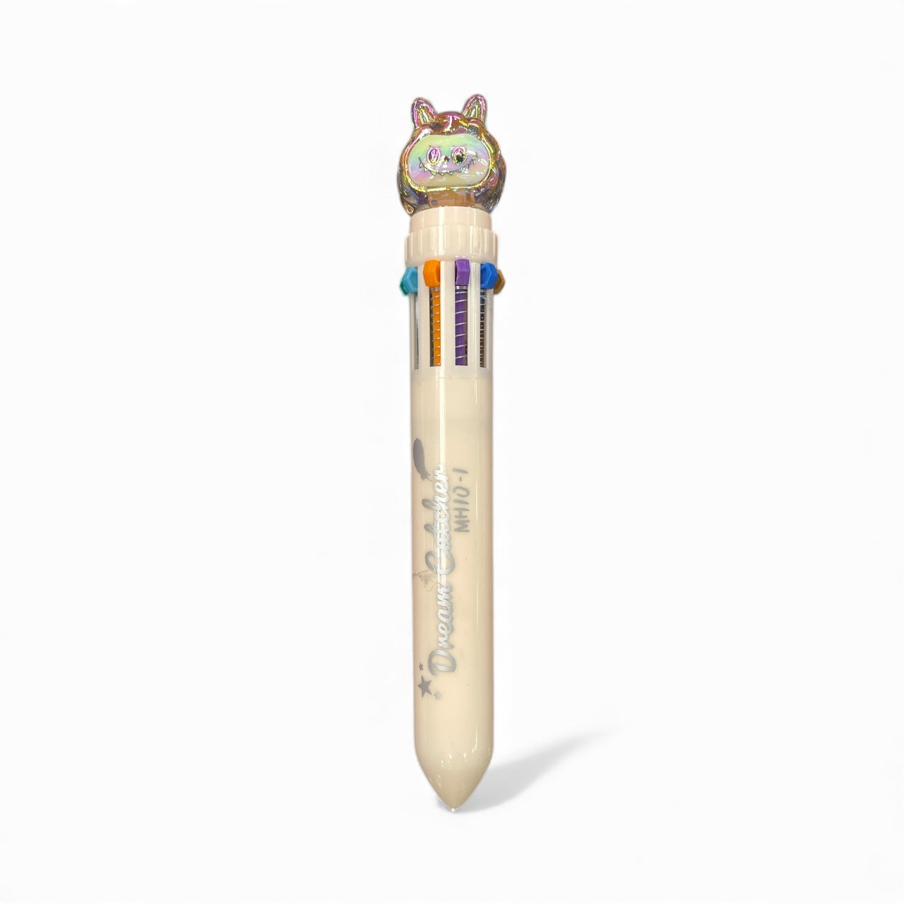 BIGMAN Crystal Labubu 10-in-1 Multi-Color Gel Pen