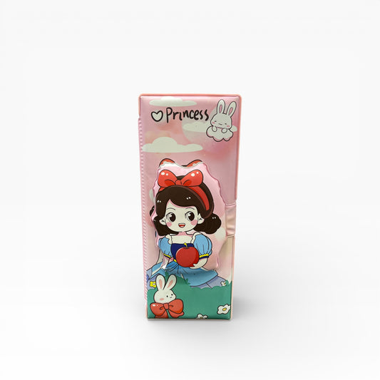 BIGMAN Princess Snow White Magnetic Double-Sided Pencil Box