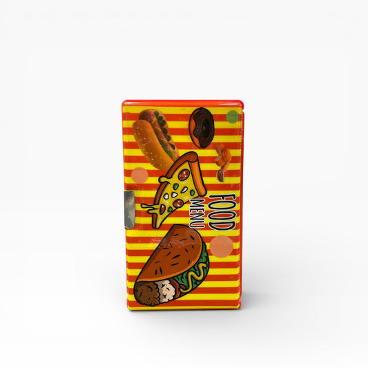 BIGMAN Fries Style 3D Double Sided Pencil Box with Sharpener