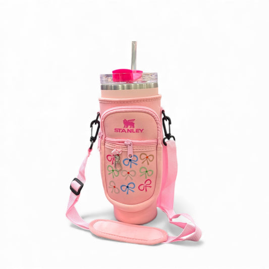 BIGMAN Pink Bow Stanley Tumbler Bag