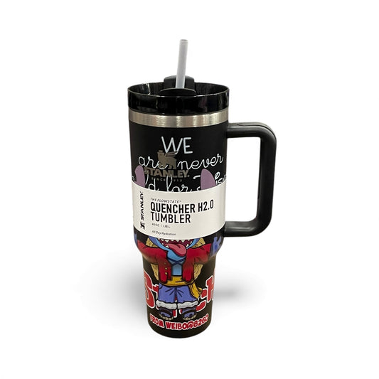 BIGMAN Streetwear Black Stanley Tumbler 40oz