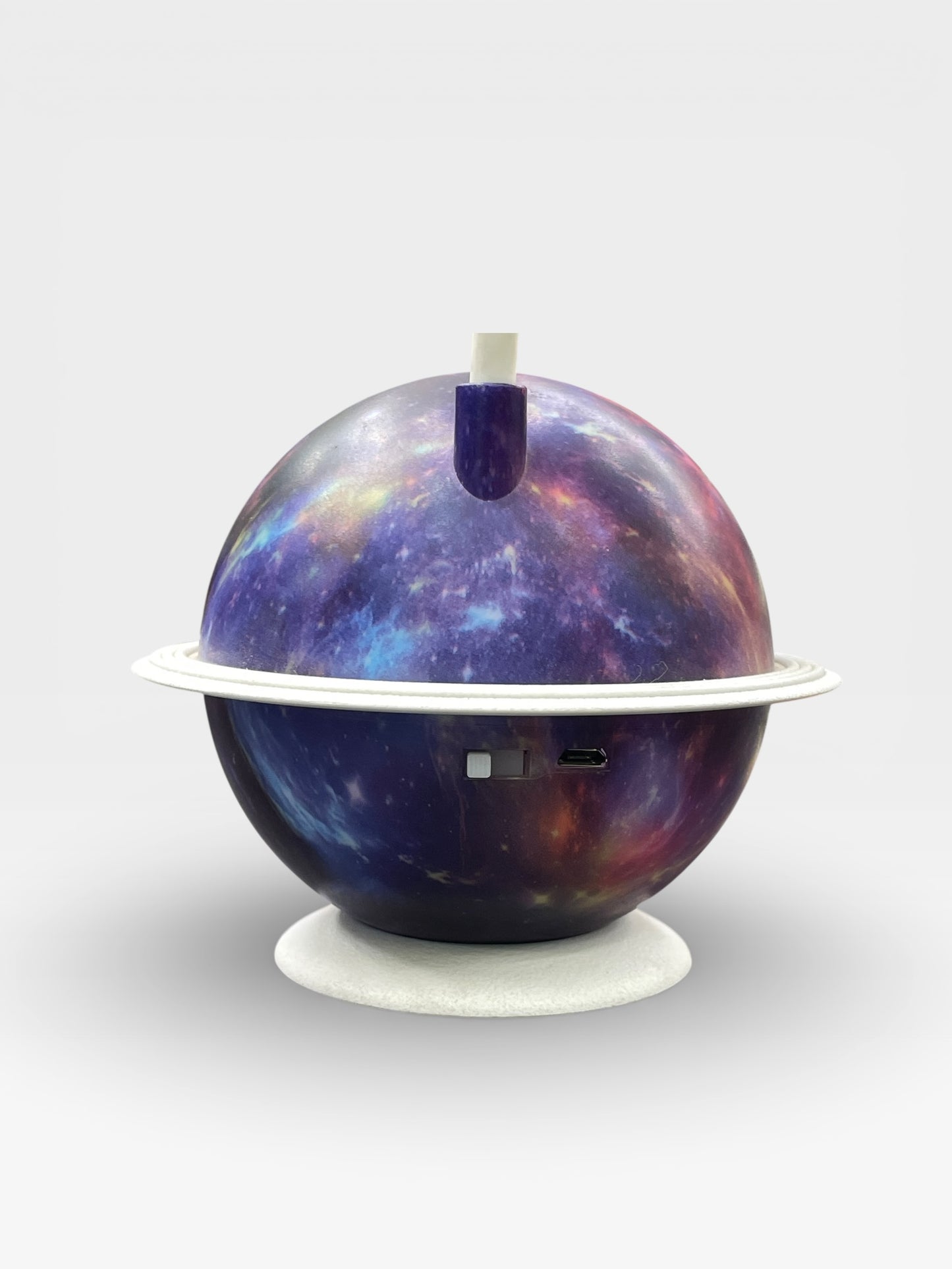 BIGMAN Astronaut LED Night Light Planetary Base with Flexible Rocket Neck