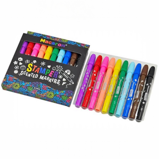 BIGMAN Macaron scented stamper markers Set Of 10