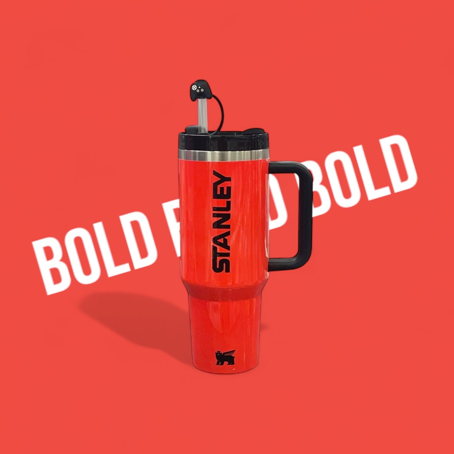 BIGMAN Fiery Red Edition 40oz Stanley Tumbler