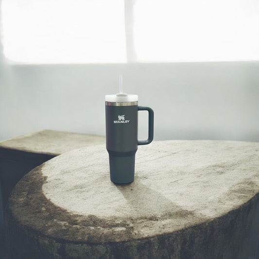 BIGMAN Matte Grey Stanley Tumbler 40oz