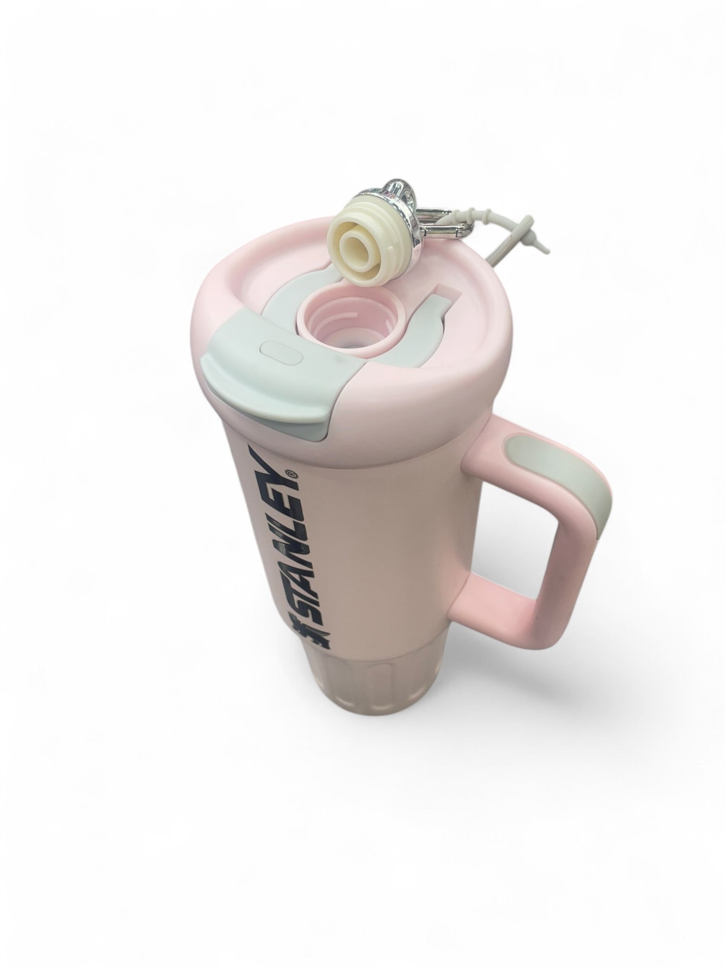 BIGMAN Classic Blush Pink Stanley Tumbler 40oz