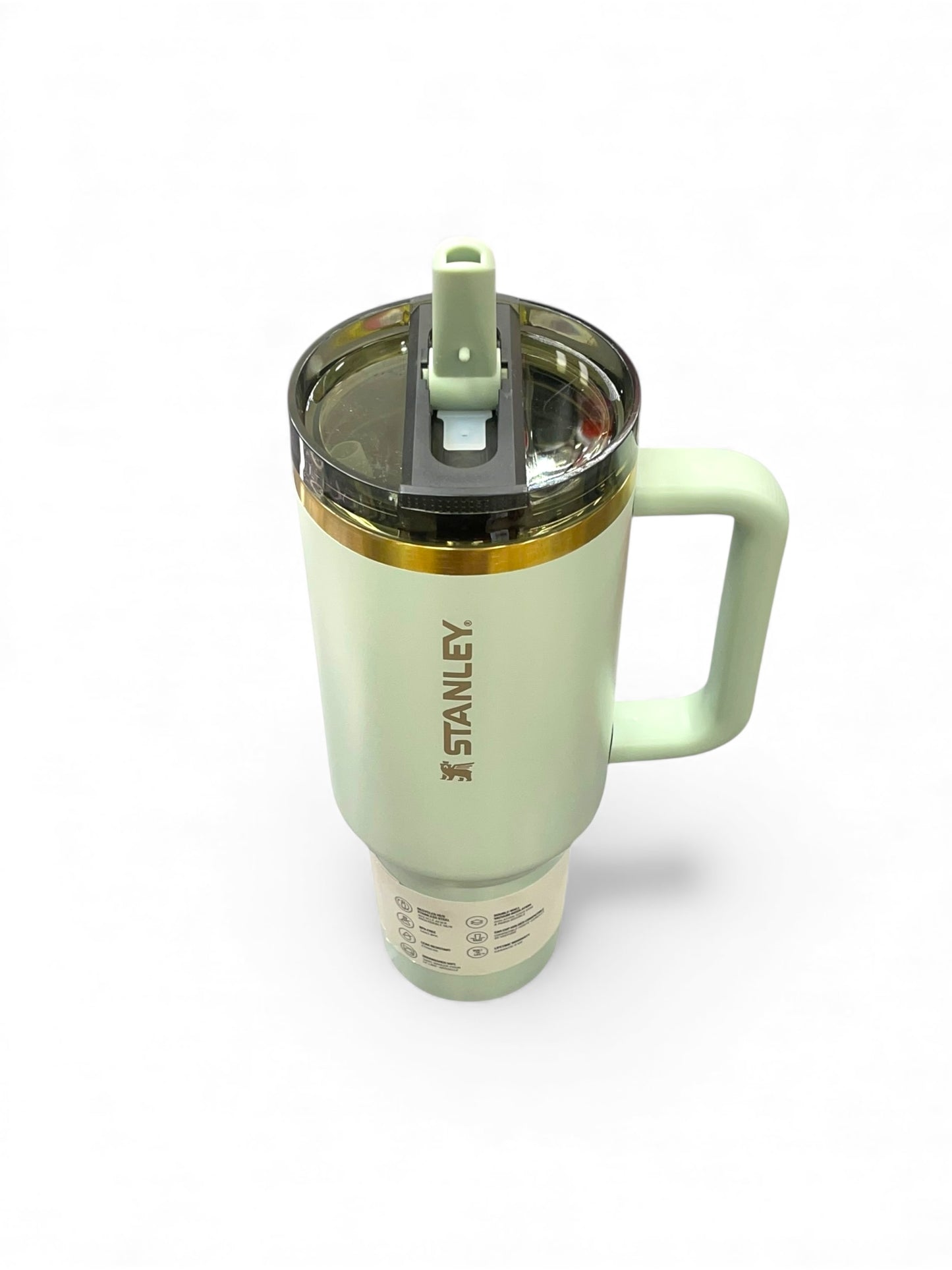 BIGMAN Olive Green Stanley Flip Straw Quencher Tumbler 40oz