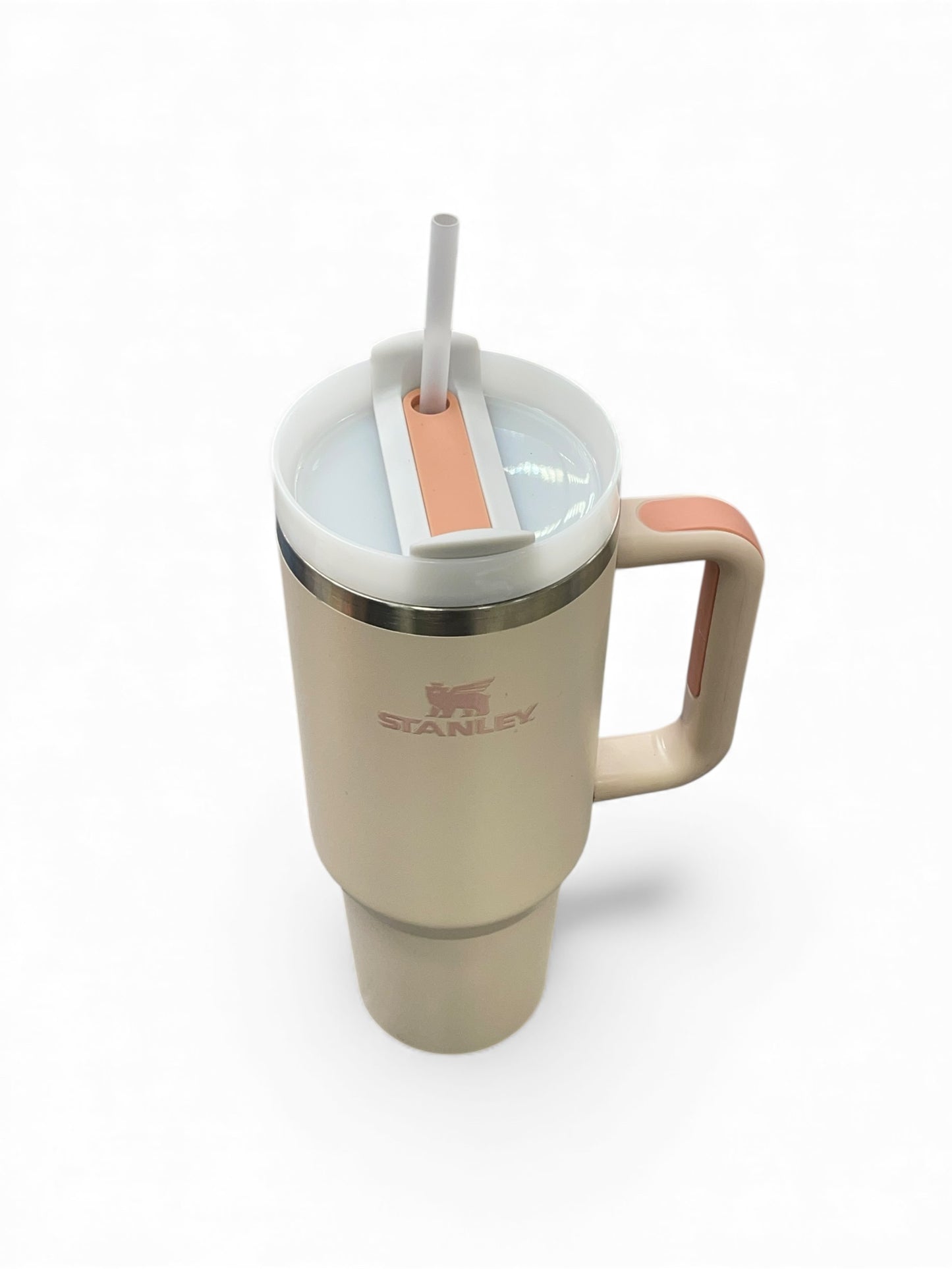 BIGMAN Peach Beige Stanley Tumbler 40oz