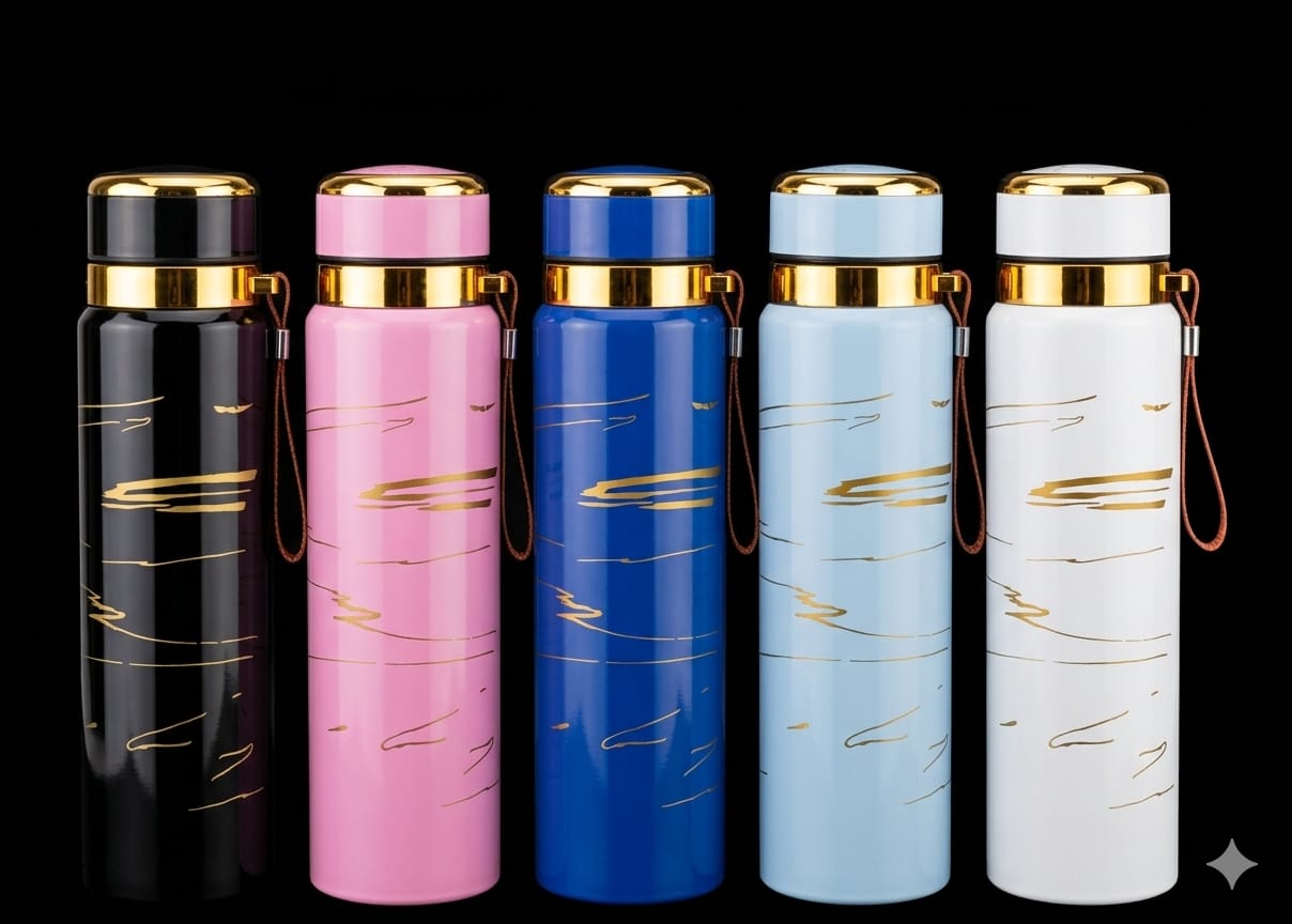 Bigman GoldLine Vacuum Bottle – Premium Stainless Steel Insulated Thermos Flask