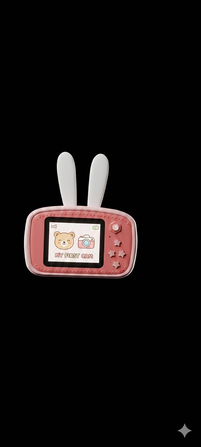 Bigman BunnyPix Mini Camera for Kids – Cute Bunny Digital Cartoon Camera