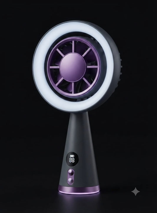 Bigman AeroFan Pro – Rechargeable Turbo Fan with Digital Display