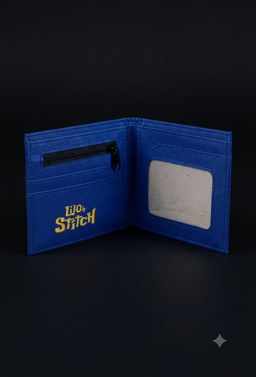 Bigman Stitch Cartoon Bifold Wallet