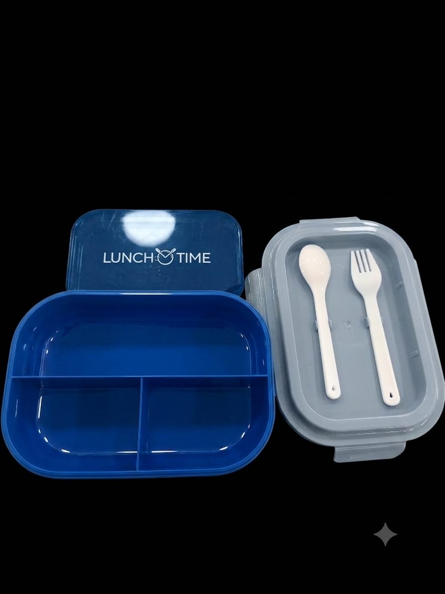 Kids Lunch Box with Spoon & Fork
