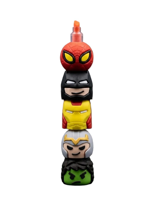 Bigman Stacking Superhero Highlighter Set