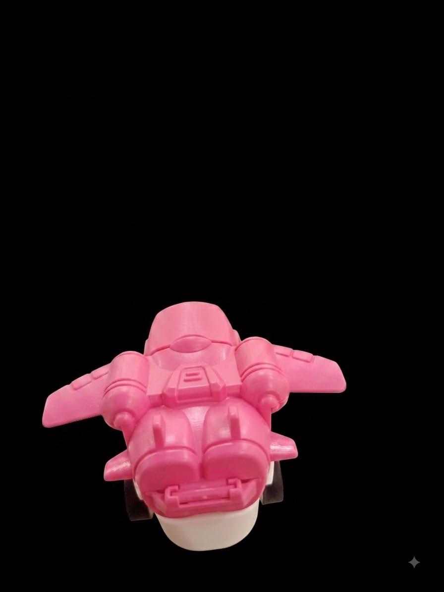 Bigman Pink Airplane Pencil Sharpener
