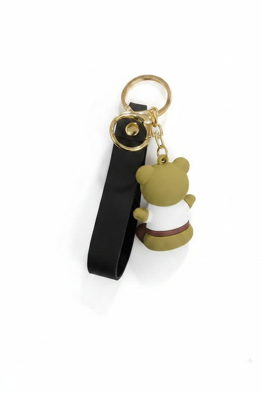 Bigman Starbucks Bear Keychain