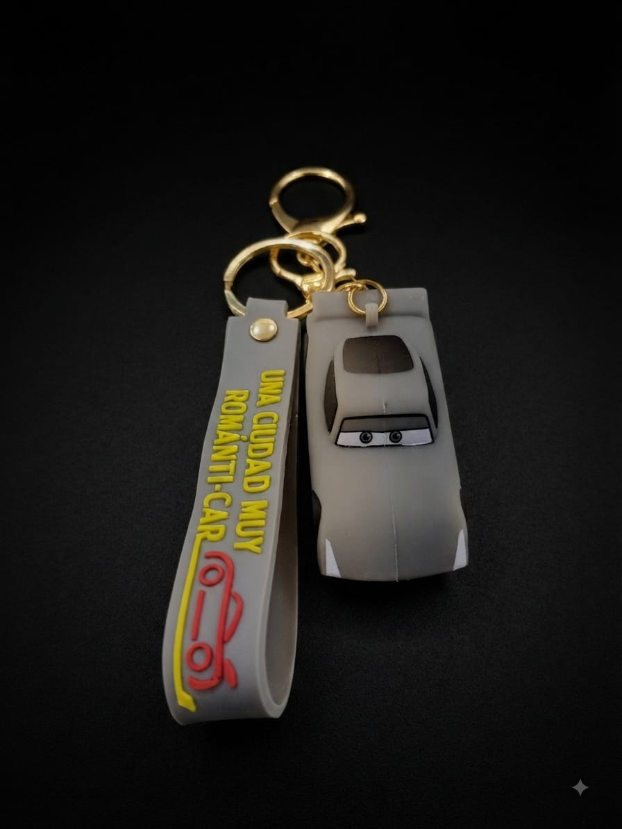 Bigman Cartoon Car Keychain