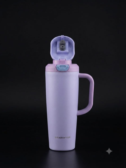 Bigman Pink Flip-Top Tumbler