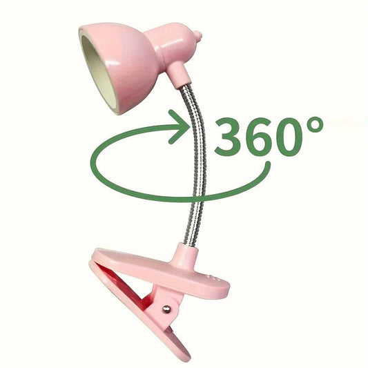 Bigman LumiClip Desk Lamp – Flexible Mini Clip-On Study & Reading Light
