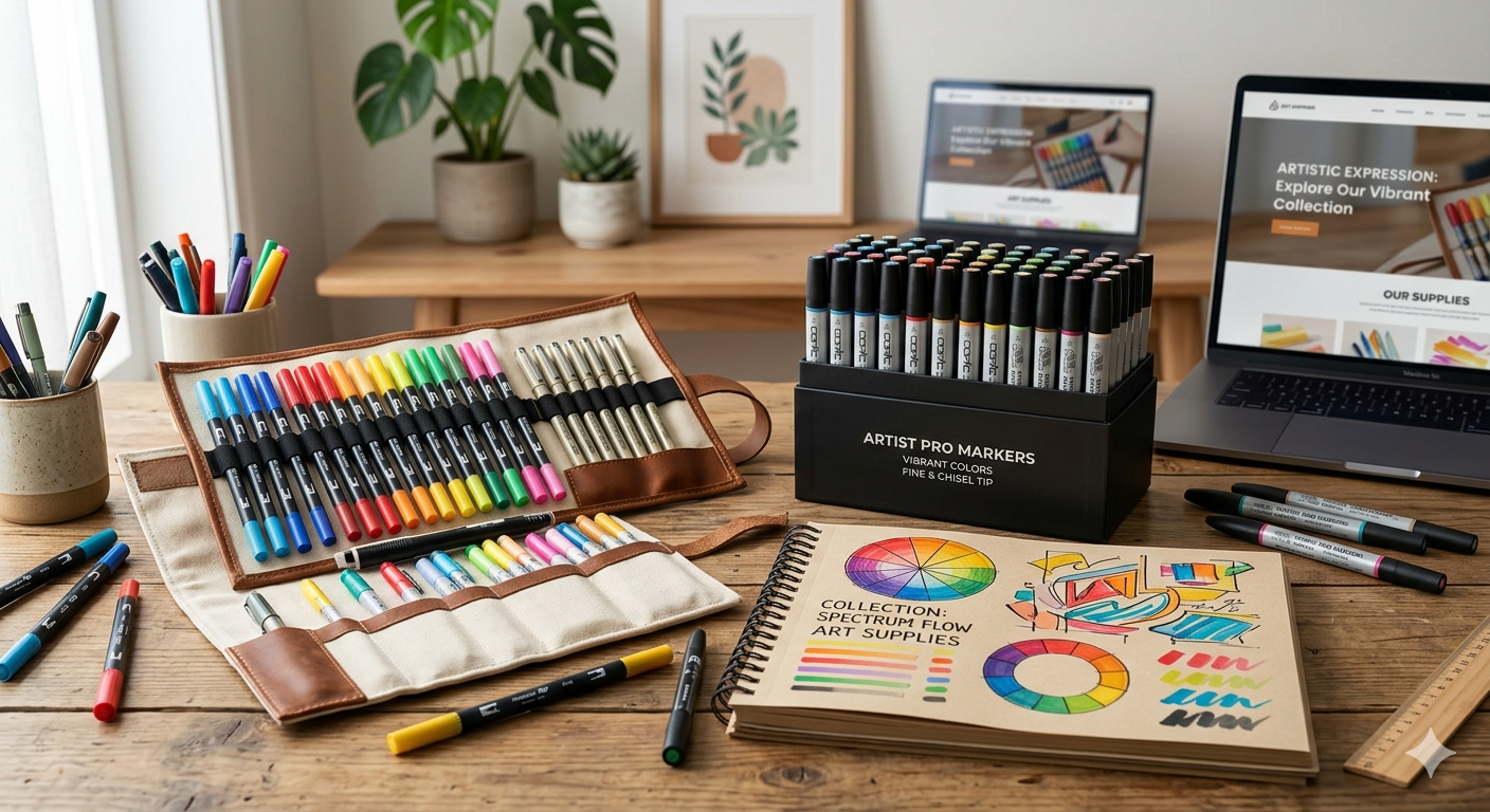 Markers & Colours