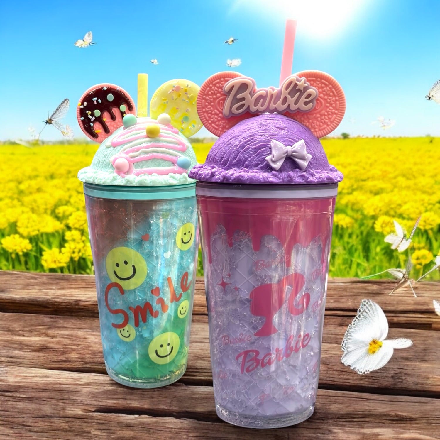 Straw Glasses