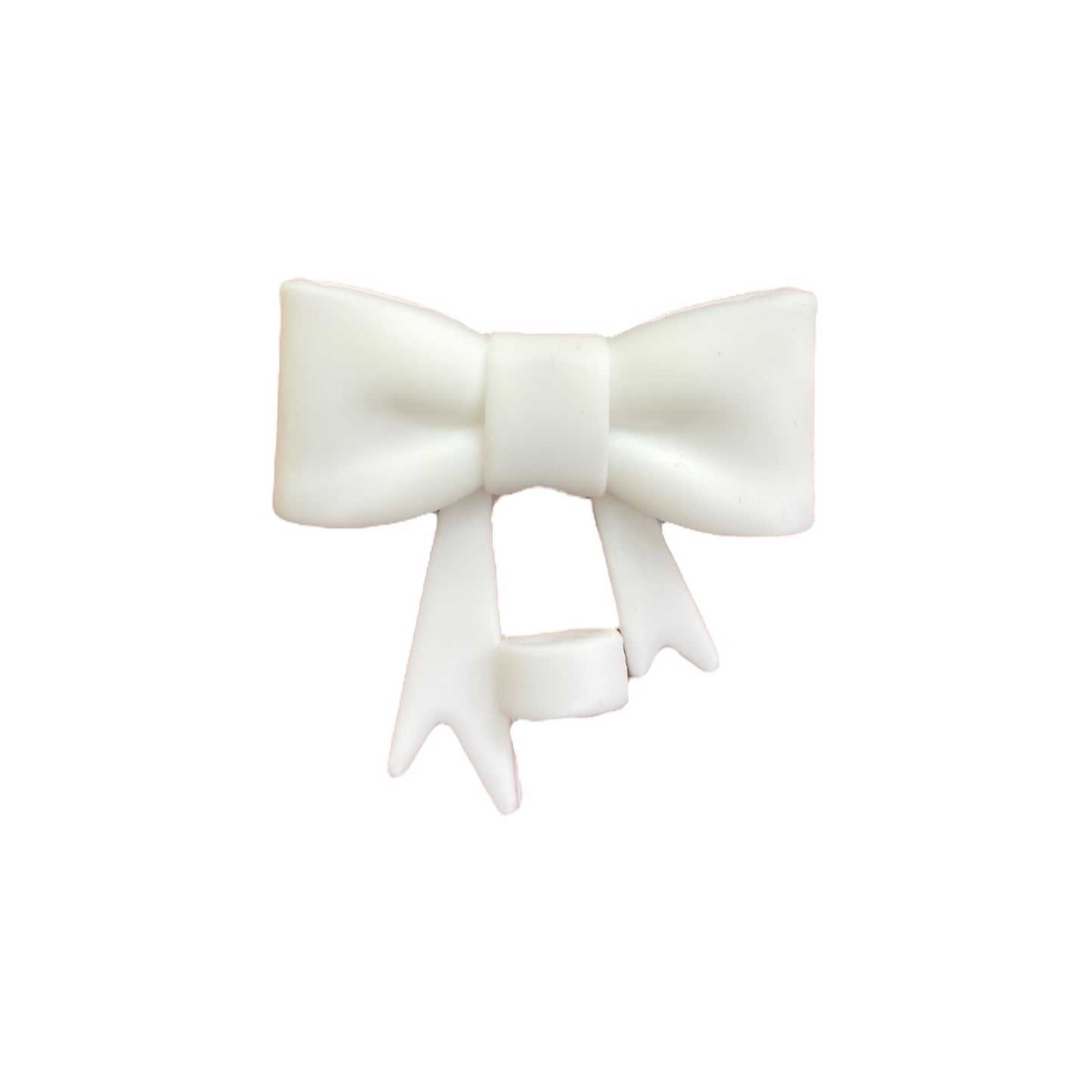 Bow Style Silicon Straw Topper