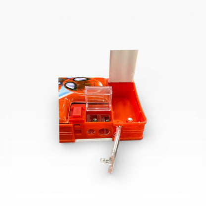 BIGMAN 3D Marvel Spiderman Sponge Pencil Box Double-Sided with Sharpener