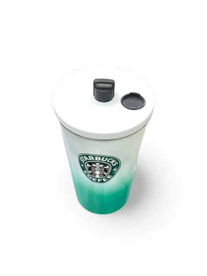 Starbucks Gradient Stainless Steel Cup with Dual-Lid Design