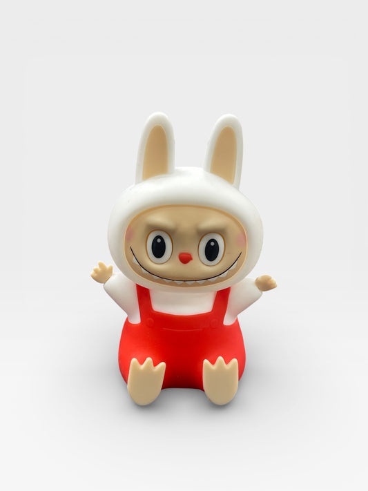 BIGMAN Labubu Silicone LED Night Light USB Rechargeable Color Changing Lamp