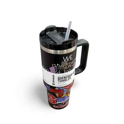 BIGMAN Streetwear Black Stanley Tumbler 40oz