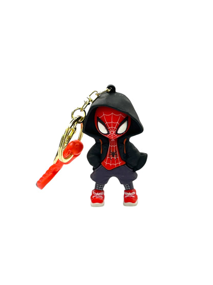 BIGMAN Spider-Man Hard Silicone Coated Keychain