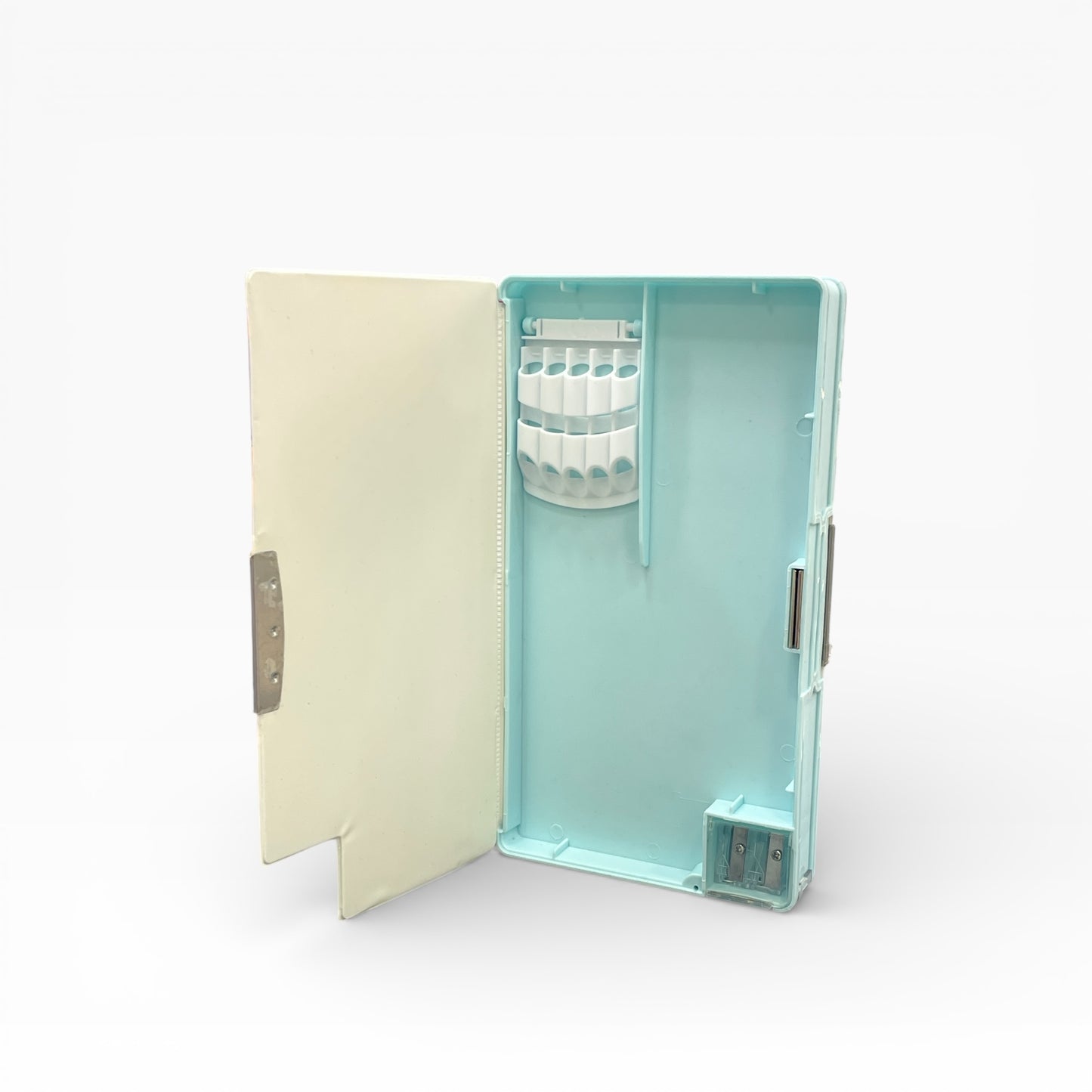 BIGMAN Boba Tea Happy Day Multi-Function Double-Sided Pencil Box with Sharpener