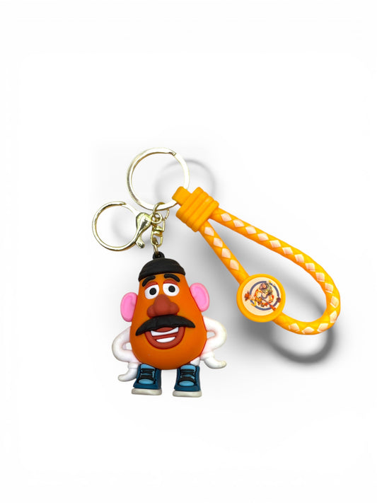 BIGMAN Toys Character 3D Hard Silicon Keychain