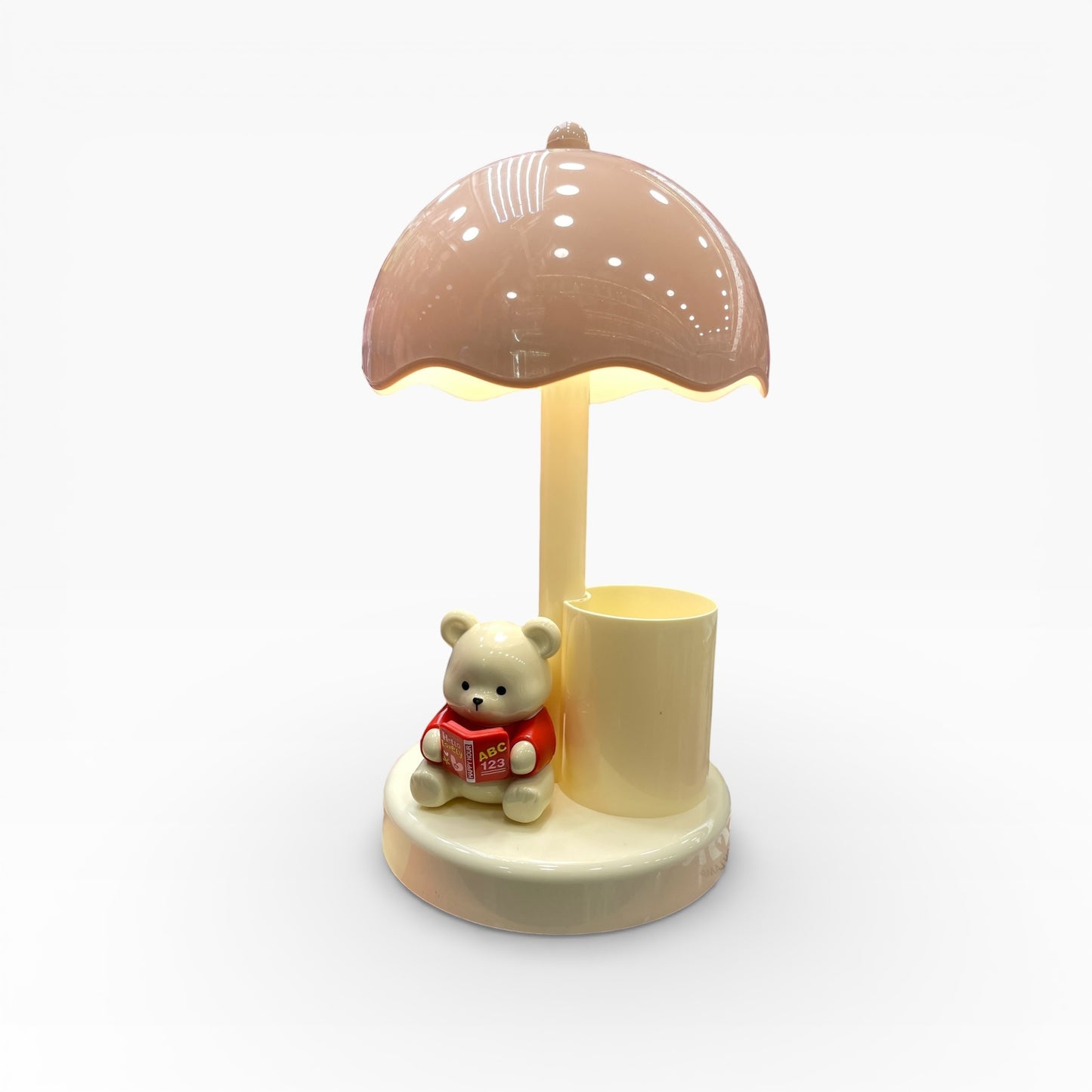 BIGMAN Teddy Bear LED Desk Lamp with Pen Holder For kids
