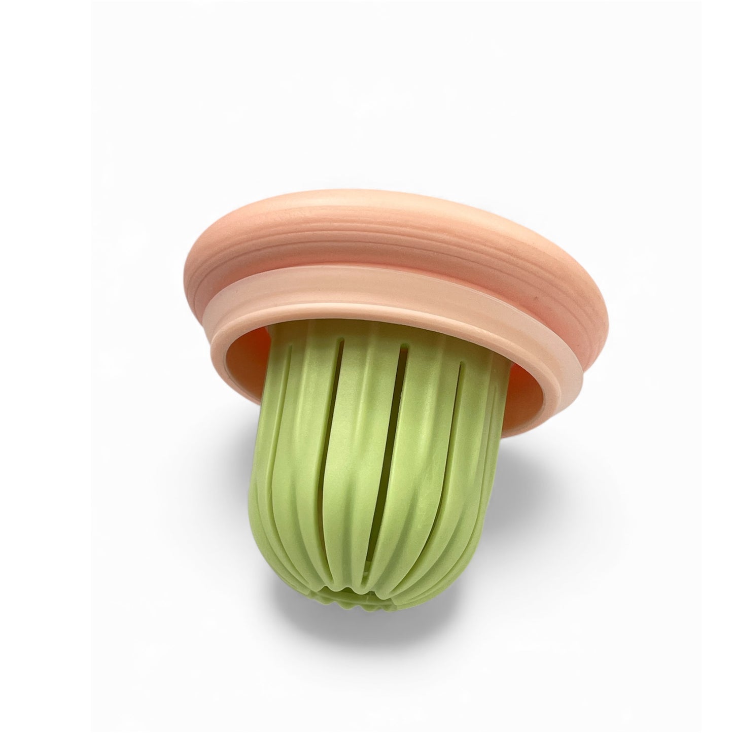 BIGMAN Citrus Juicer Glass Cup with Straw 450ml