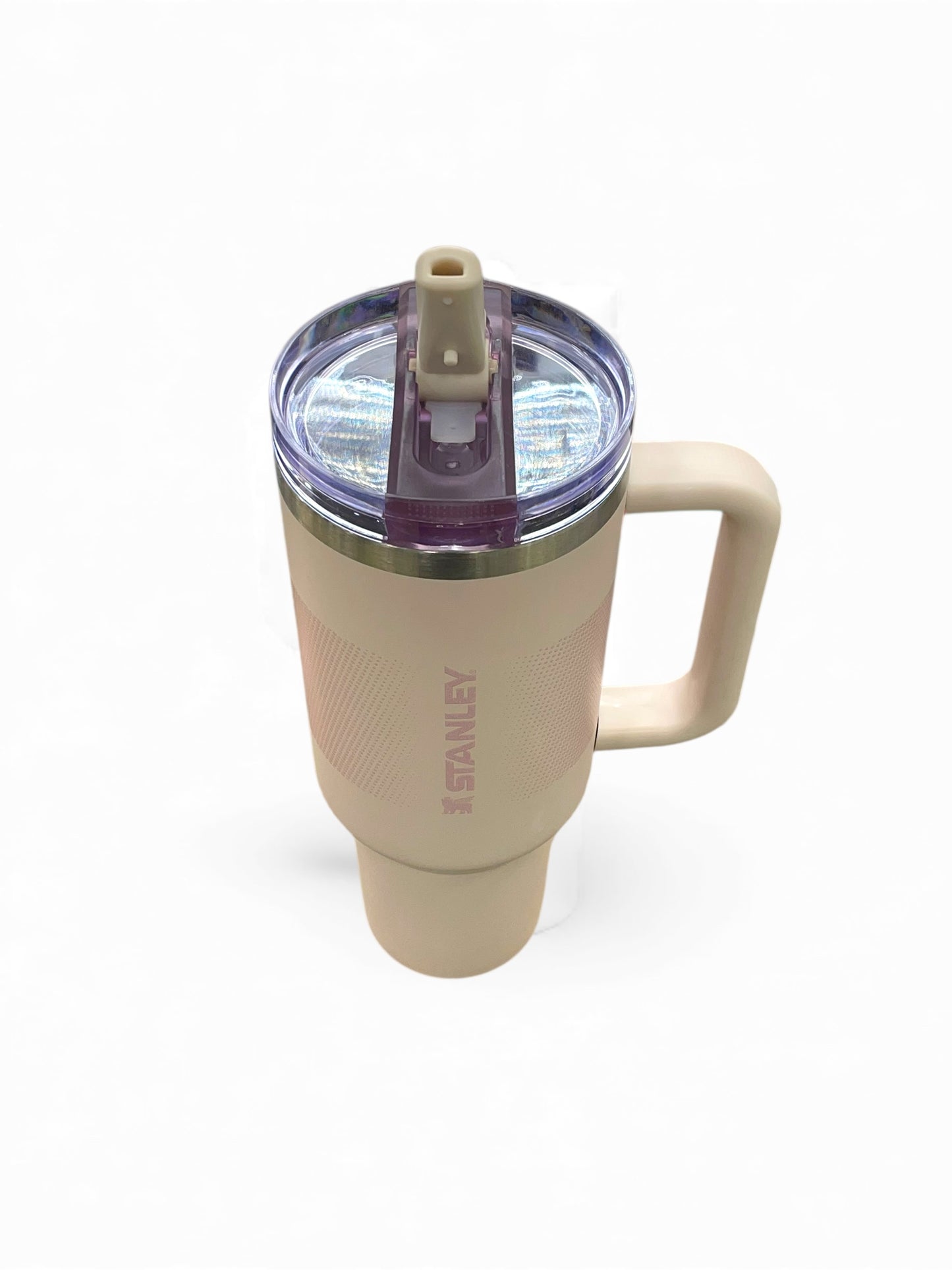 BIGMAN Latte Beige Stanley Flip Straw Tumbler 40oz