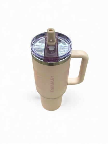 BIGMAN Latte Beige Stanley Flip Straw Tumbler 40oz