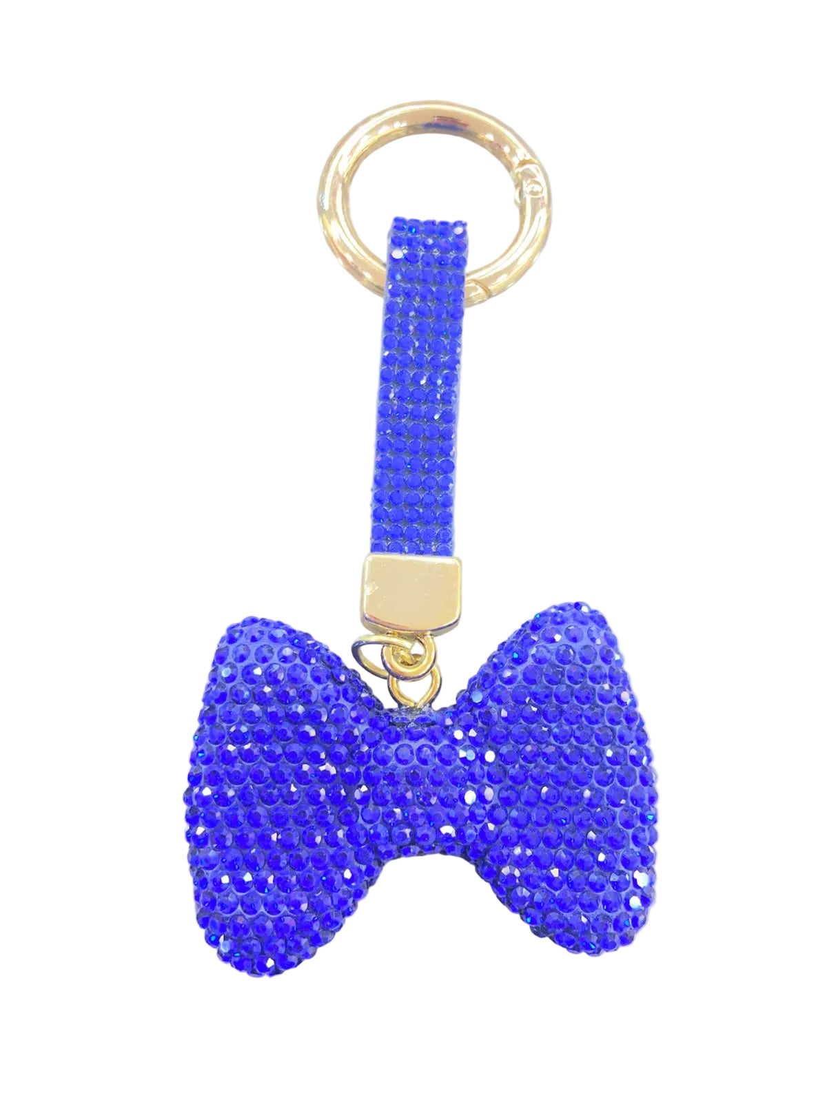 Bigman Crystal Bow Keychain